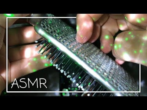 ASMR || 1 Hour Glitter Brush Scratching ✨ (No Talking) ~ Jonathan ASMR