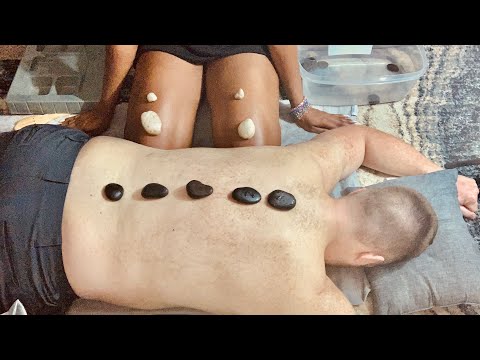 Ivory Gentleman Spa: Hot Stone Massage ASMR