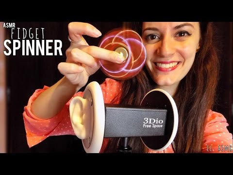 ♡ASMR español♡ fidget SPINNER en tus oidos!