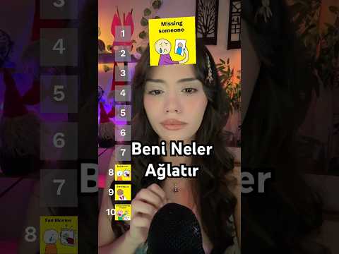 Bizi ağlatacak bir şey bulmaya çalışmayın, dokunmasanız da ağlarız zaten 💅 #asmr #asmrshorts