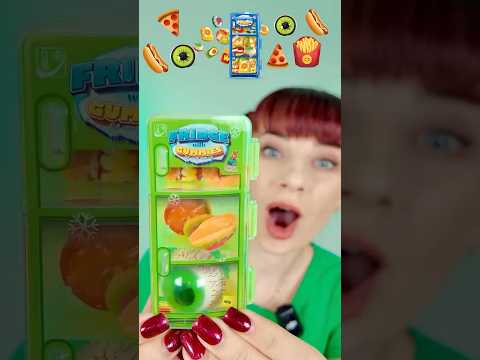 ASMR Eating Mini Gummy Candy, Hot dog, Gummy Eyeball #mukbang  #eating