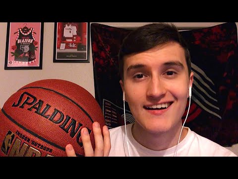 ASMR Over-Explaining Basketball (whispering w/ basketball tapping)