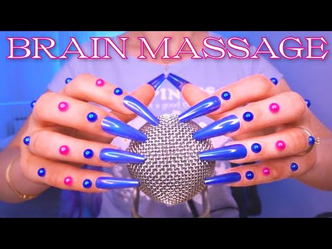 ASMR BRAIN Massage ✨ Mic Scratching, Pipe Cleaners, Bubble Wrap, Mic Tapping, Crinckle Sounds & more