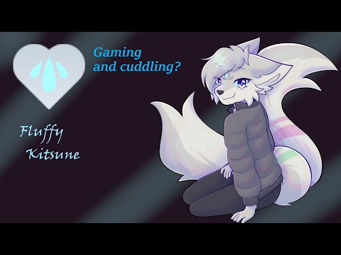 [Furry ASMR] Kitsune cuddles you while gaming [M4A, Wholesome]