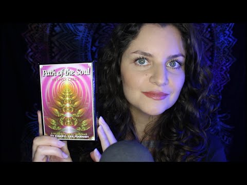 ASMR Zen Tirando as CARTAS pra você + Sino Tibetano, Música Suave e Sussurros 🔮