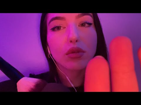 ASMR 4K : bruits de bouche, visuel, brushing sur mon nouveau micro !