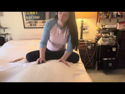 Back Massage with Sound Reiki | ASMR role play
