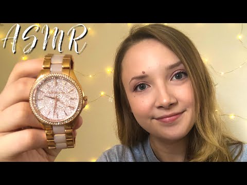 ASMR Jewelry Show & Tell | ASMR Soft Whisper + Assorted Triggers