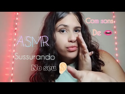 ASMR - SUSSURANDO OS NOMES DOS INSCRITOS!/ DURMA RAPIDAMENTE!😴💤