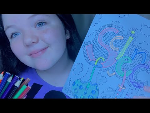 ASMR - Color with Me!