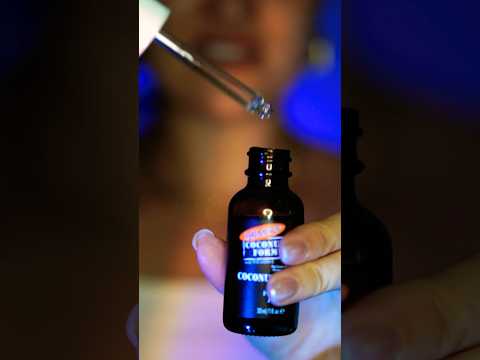The tingliest Oil Face Massage ✨ #asmr #shorts #asmrfacemassage #asmroil #layered #tingles