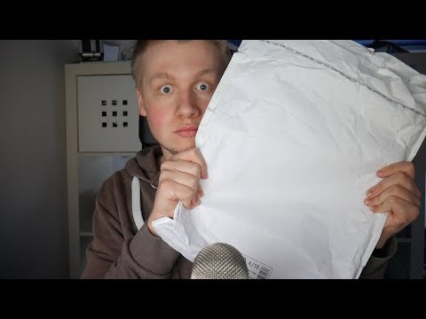 ASMR Unboxing and Crinkling Sounds I ASMR Deutsch/ German