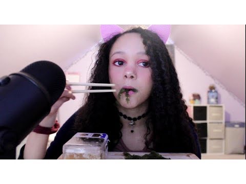 ASMR Sea Grapes & HoneyComb (No Talking)