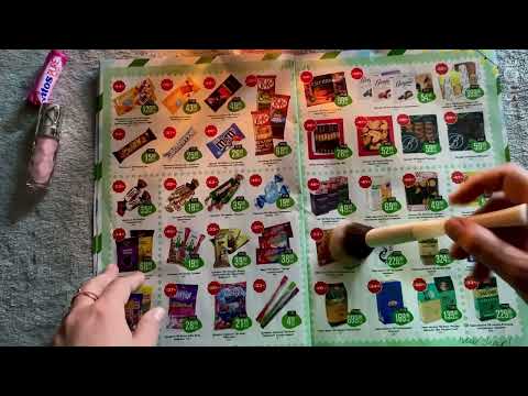 ASMR. Асмр українською. Журнал, пензлик і жуйка. Ч.2 #асмр , #tingles 