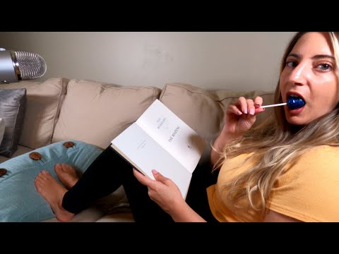 ASMR Blow Pop & Page Turning, No Talking 🤫