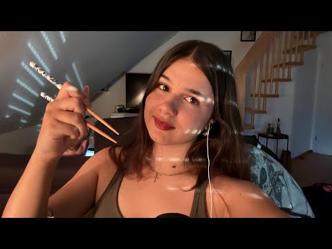 ASMR con objetos de mi novio (muy relajante) 