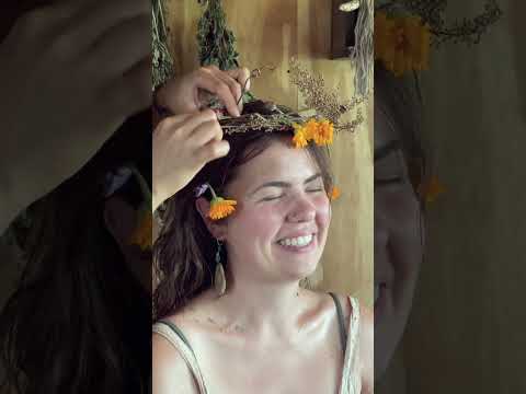 Part 12 | Flower crown ASMR w/ Jasmine #asmr #relaxing #realpersonasmr #asmrsleep #asmrvideo