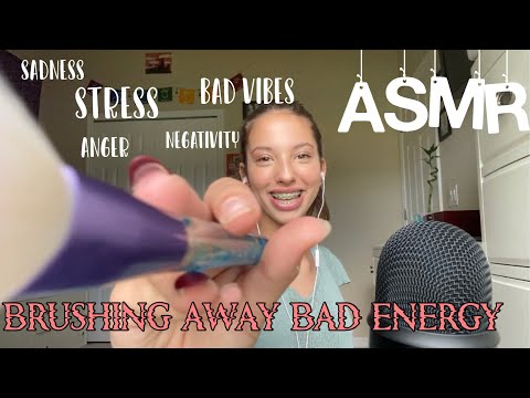 ASMR removing your negativity ✨ (read description)