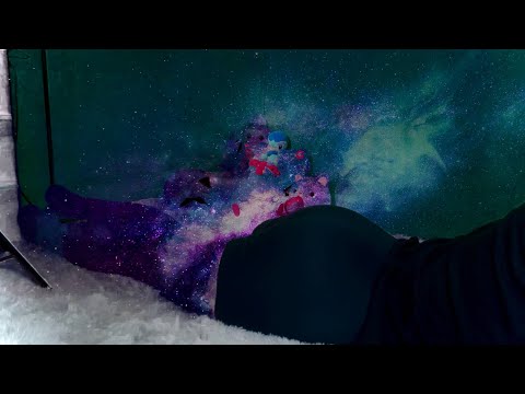 ASMR lollipop w/3DIO - different EQ settings throughout video 💙💜