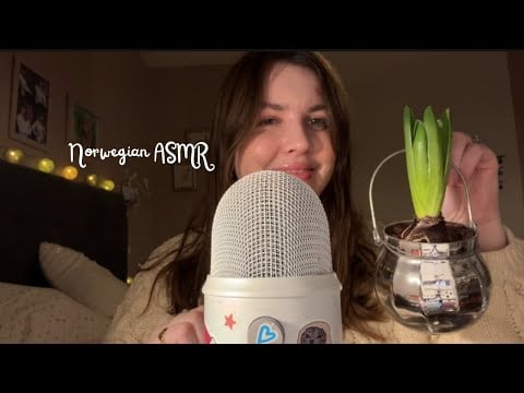 My first asmr video - Norwegian asmr 