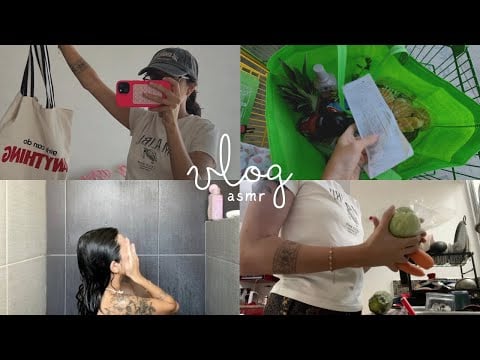 ASMR vlog una mañana with migo | voice over comiendo