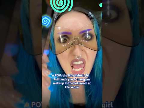🦋BLUE HAIRED GIRLS ROCK🦋Pt4 #asmr #alternative #asmrgirl #altgirl #tingles #asmrtriggers