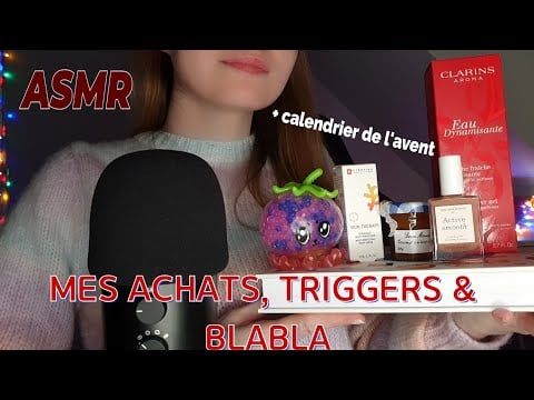 ASMR 🎀 HAUL, TRIGGERS & BLABLA [Semaine 2]