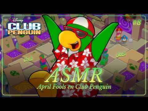 ASMR ✧ Explorando la isla el día de las bromas 🐧 Club Penguin