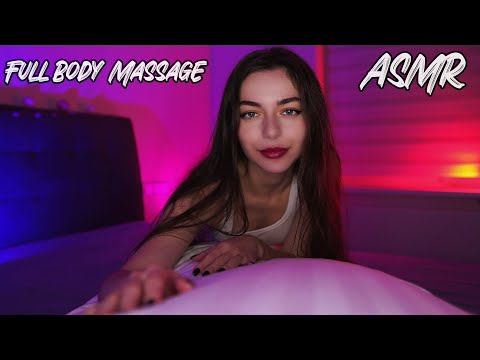 ASMR | Full Body Massage before Sleep 😏 How Long Can You Last? | Elanika