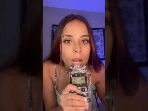 fast agressive com TASCAM #dormir #relax #mouthsounds #tingles #whispering