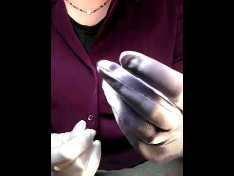 Soothing Satin Gloves ASMR #asmrlikeasandbox #relax #triggersforsleep