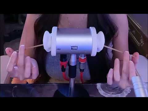 Deep Ear Cleaning & Relaxing ASMR: Ear Massage, Hair Wash, Powder Puff, Bamboo & Tingly Sounds