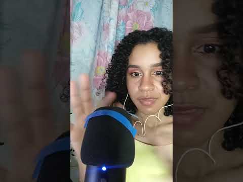 Classico fita no microfone #asmr