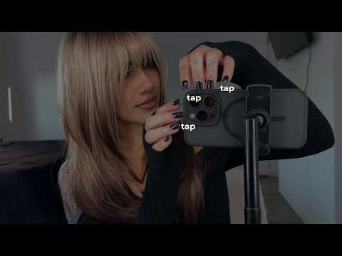 ASMR | Camera Sounds (tapping, scratching, brushing)