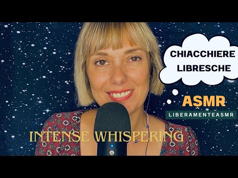 Asmr ita Whispering ✨Chiacchiere libresche ✨