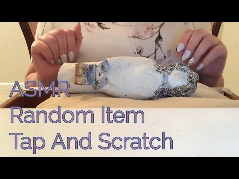 ASMR Random Item Tap And Scratch