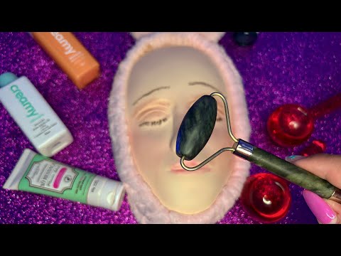 ASMR POV: FAZENDO SEU SKINCARE PARA DORMIR 😴