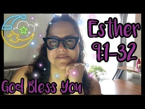 Christian ASMR: Bible Reading Of “Esther 9:1-32” With Omy
