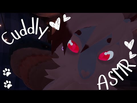 [Furry ASMR] Soft fluff and Blahaj tingle and relax you to sleep :3 [Sleep-aid] [Soft-spoken]