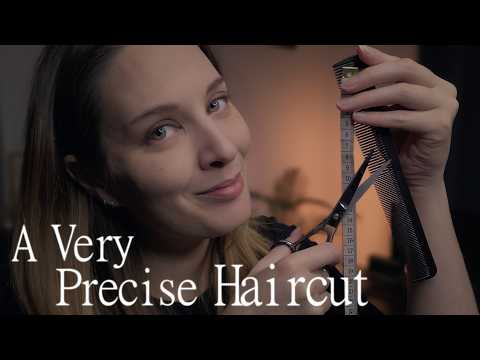 ASMR A Very Precise Haircut ✂️ (I Only Cut 2cm… No More!)