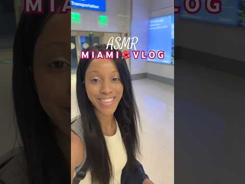 Miami Vlog for 30th birthday | ASMR #asmr