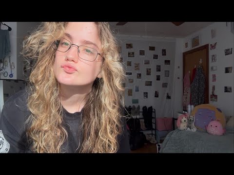 we aren’t anxious! we won’t procrastinate! (asmr grwm + affirmations for stress relief)