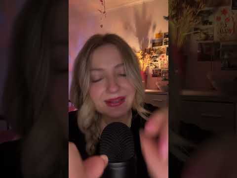 ASMR | trying the coconut rain trigger 🥥 ☔️  #trend #asmr #mouthsounds