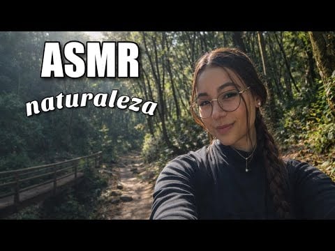 ASMR VLOG en la NATURALEZA🌲🍂| ASMR sonidos del bosque (sonidos de pájaros, susurros...) Pandasmr