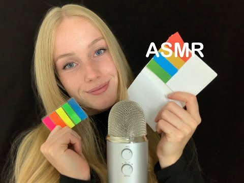 ASMR| POST- IT IN YOUR FACE 🤪🥰 (deutsch/german) |RelaxASMR