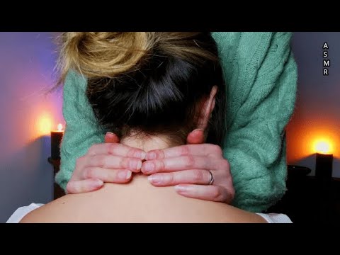 [ASMR] Relaxing Neck Massage for better sleep | Very Soft Whispers