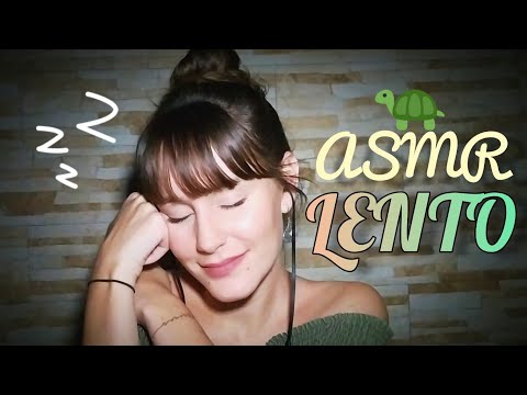 ASMR🎧 LENTO y CALMADO (muy relajante) Para DORMIR bien 😴 ASMR ESPAÑOL