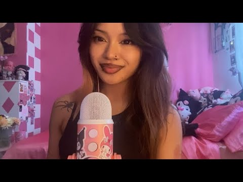 classic ASMR triggers we all love ✧༺♥༻∞