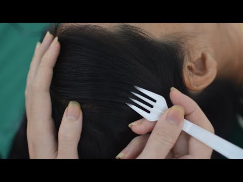 ASMR Scalp Scratching Fast And Aggressive For Relieve Stress, Anxiety ( No Talking Asmr )
