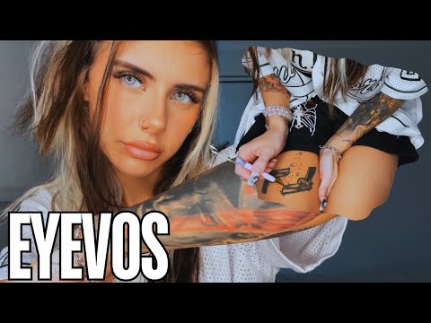 ASMR Tattoo Tracing & Tour | EYEVOS